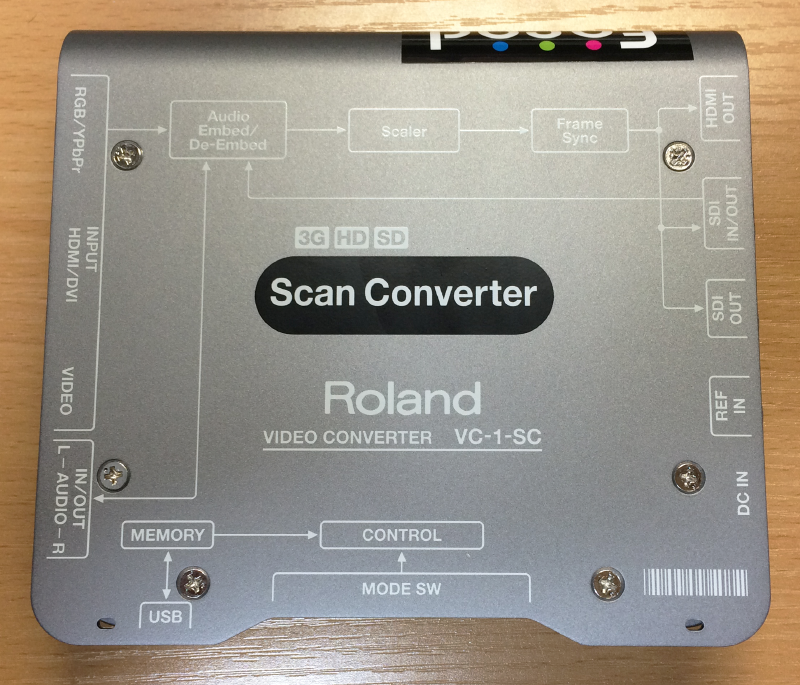 Roland Pro A/V - VC-1-SH | Conversor de Vídeo SDI para HDMI